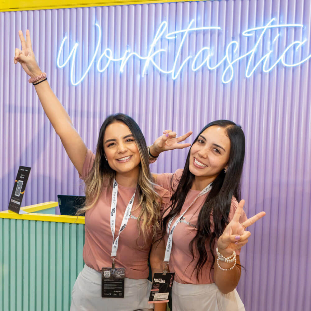 María Camila y Ana María, fundadoras de Worktastic