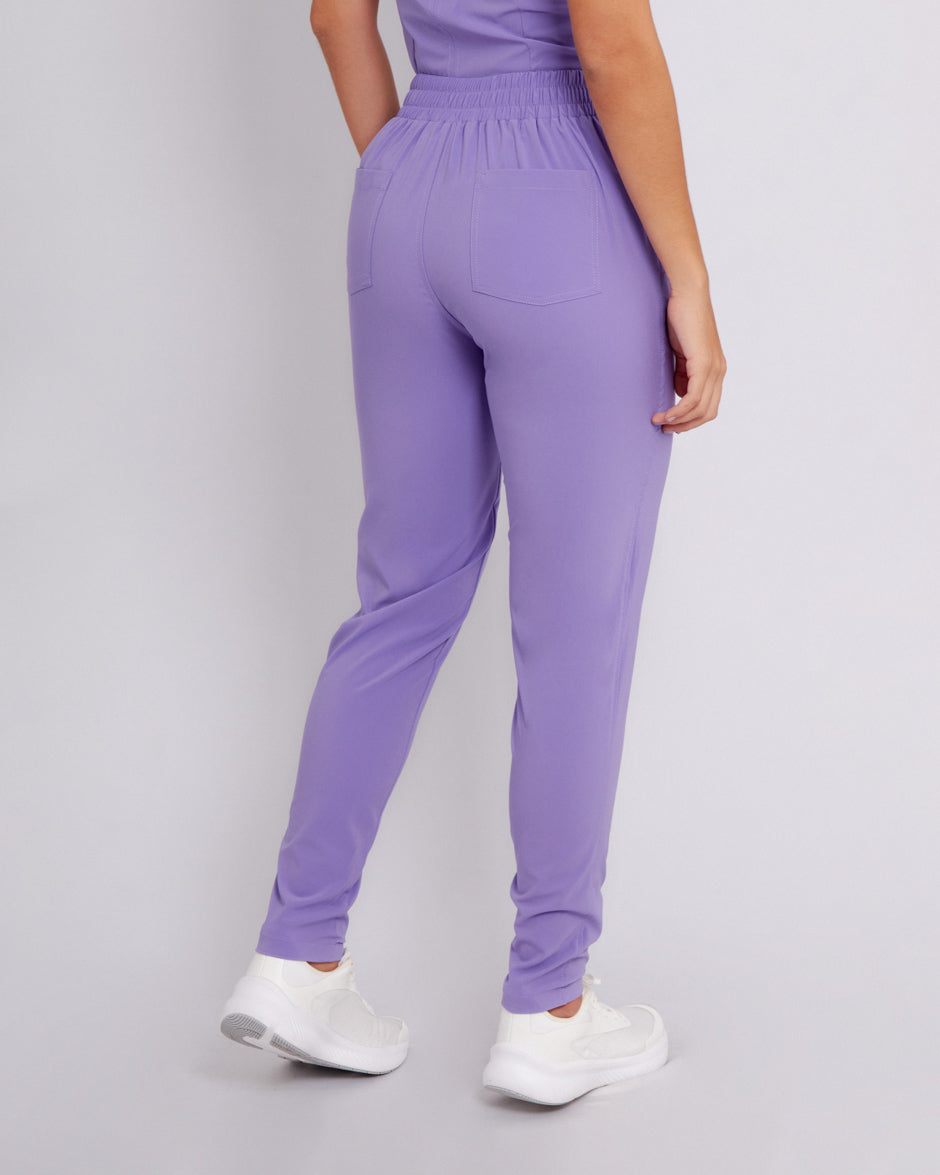 pantalon antifluidos acuario morado para mujer