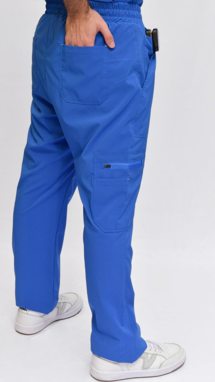 pantalon antifluidos mars azul rey para hombre