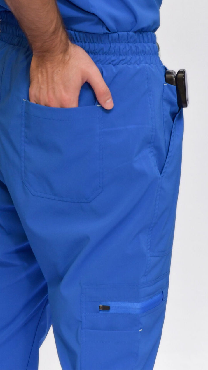 pantalon medico uniforme antifluidos mars azul rey