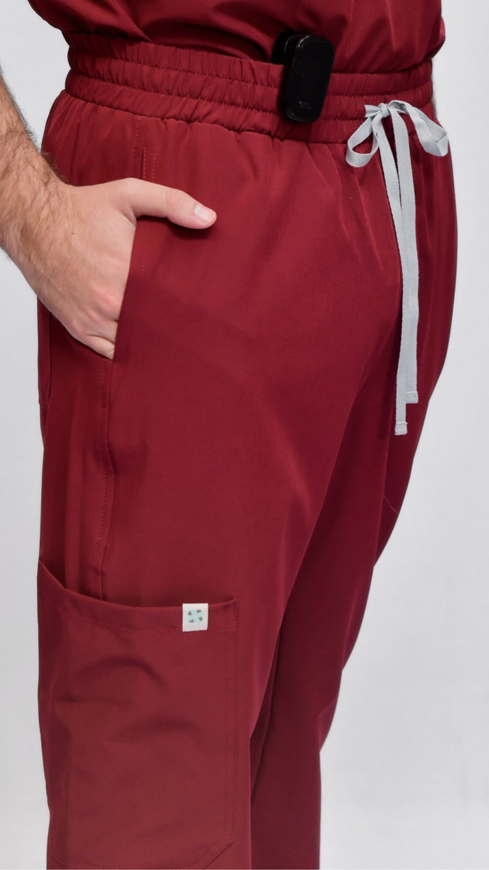 pantalon medico uniforme antifluidos pluton azul rey comodo