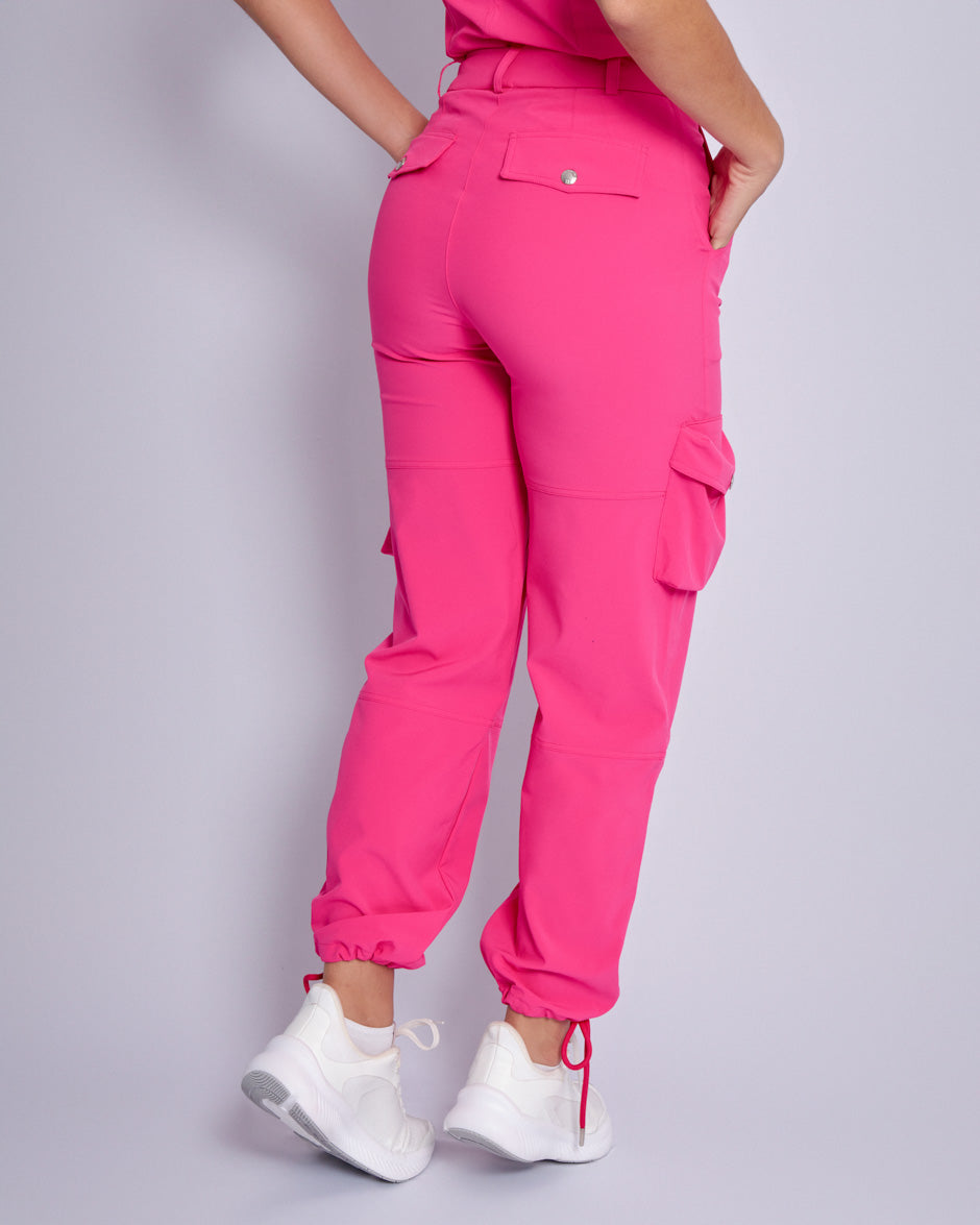 pantalon uniforme piscis fucsia para mujer